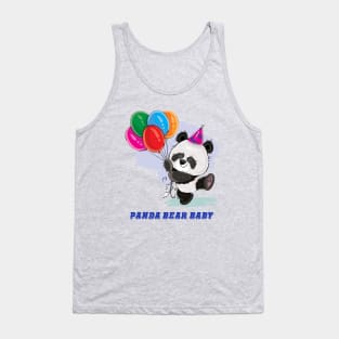 Panda bear baby Tank Top